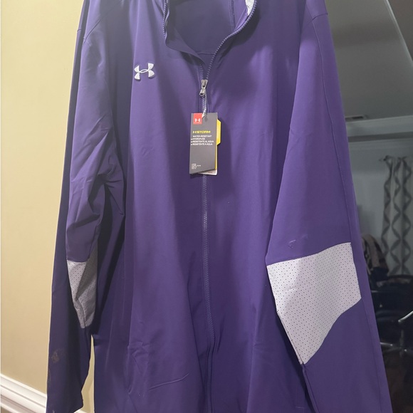 Under Armour Deep Purple HeatGear Jacket - Picture 1 of 4
